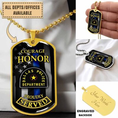 dallas police department txdogtag 0hdsb