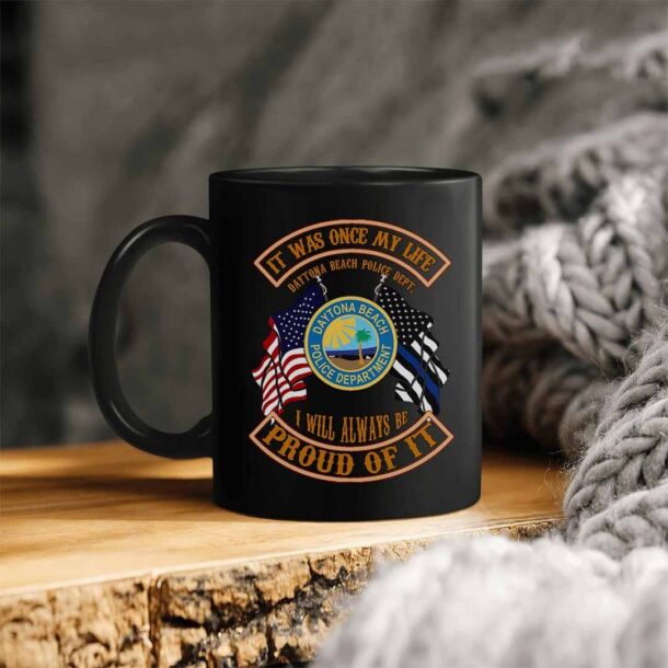 daytona beach police department flcotton printed shirts s3lf7