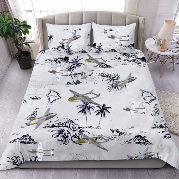 de havilland vampireaircraft bedding collection 6t72w