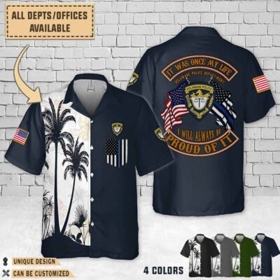 delaware police department ohdual flag hawaiian shirt wvczc