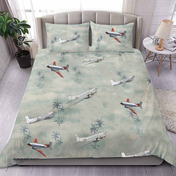 douglas r4d 8 c 117d r4d8 c117daircraft bedding collection 9i6fr