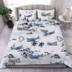 douglas sbd dauntless aircraft bedding collection ka20b