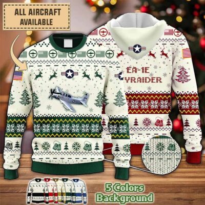 ea 1e skyraider ea1eaop aircraft sweater ppzcj