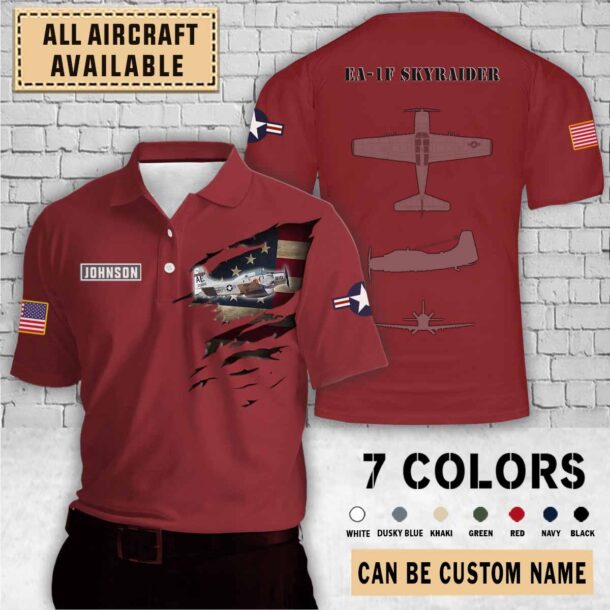 ea 1f skyraider ea1faircraft aop shirts 4jmx2
