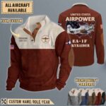 ea 1f skyraider ea1faircraft stand collar sweatshirt myik7