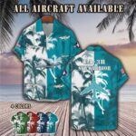 ea 3b ea3baircraft palm tree pocket hawaiian shirt cylsl