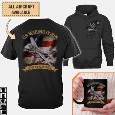 ea 6b prowler ea6b usmccotton printed shirts 7csrp