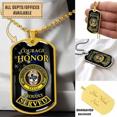 el paso police department tx dogtag pgl3l