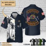 Elgin Police Department SC_Dual Flag Hawaiian Shirt