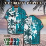eurocopter ec130aircraft palm tree pocket hawaiian shirt kh4rj