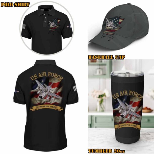 f 100 super sabre usafcotton printed shirts 380gt