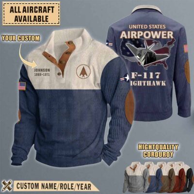 f 117 nighthawk f117aircraft stand collar sweatshirt du9j2