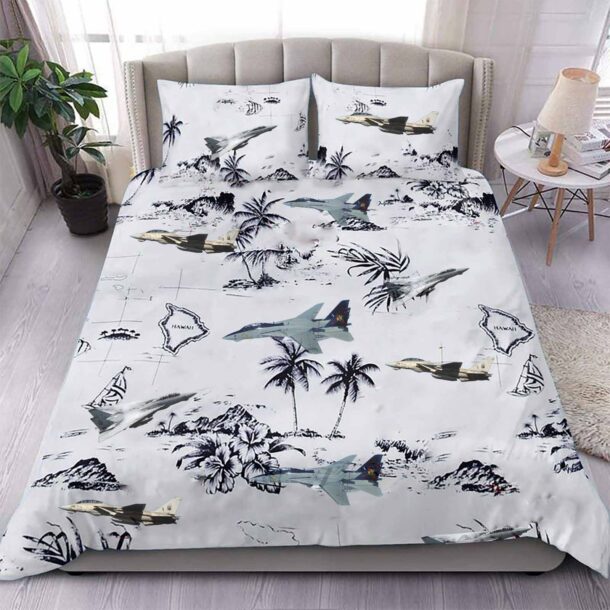 f 14 tomcat vf 11 red rippers f14 navyaircraft bedding collection tuox7