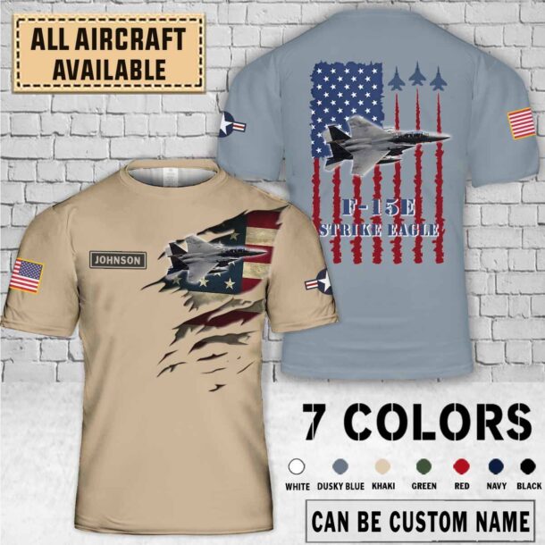 f 15e strike eagle f15equarter zip hoodie aop polo tshirt jjn92