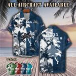 f 35 lightning ii f35aircraft palm tree pocket hawaiian shirt k75o4
