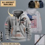 f 35b lightning ii f35bquarter zip hoodie aop polo tshirt yxa3u