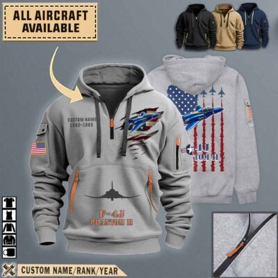 f 4j phantom ii us navy blue angels f4jquarter zip hoodie aop polo tshirt dl5qr