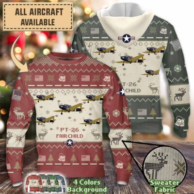 fairchild pt 26 pt26aircraft sweater 4ivui