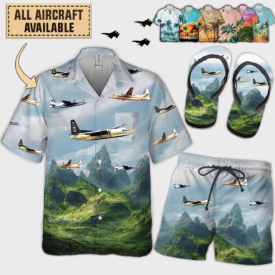 fokker f27 friendshipaircraft hawaiian set ydpre