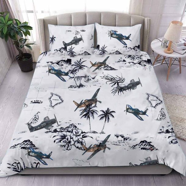 grumman f8f bearcataircraft bedding collection 9p4rq