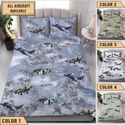 harrier jump jetaircraft bedding collection r5njz