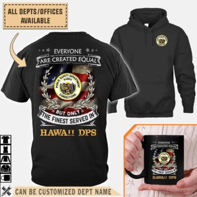 hawaii department of public safety hicotton shirts s98ld