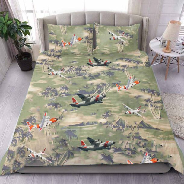 hc 130 hercules uscg hc130aircraft bedding collection n01ep