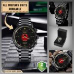 HHC 16th BEB 16th Brigade Engineer Battalion_Military Black Wrist Watch