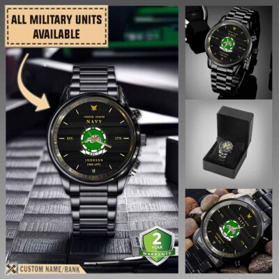 hsc 7 dusty dogsmilitary black wrist watch xlcs6