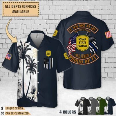 iowa state patrol iadual flag hawaiian shirt 61zhv