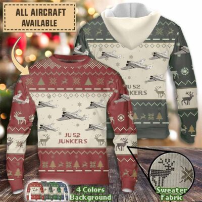 junkers ju 52aircraft sweater o56j6