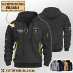 kanawha county sheriffs office wvpremium quarter zip hoodie dvy42