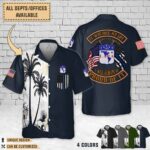 LAPA Latin American Police Association_Dual Flag Hawaiian Shirt