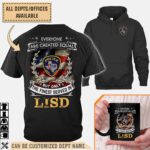 lisd police department txcotton shirts dx803