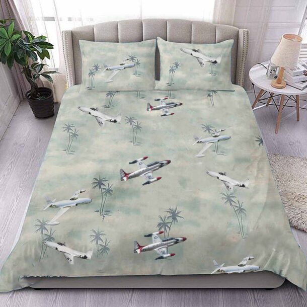 lockheed f 80 shooting star f80aircraft bedding collection mhp4n