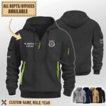madison heights police department mipremium quarter zip hoodie cu1y6