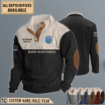 maine state police mestand collar sweatshirt 2bqdm