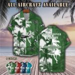 martin pbm marineraircraft palm tree pocket hawaiian shirt l09md