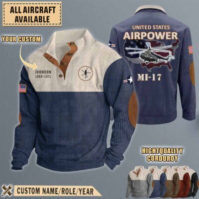 mi 17 mi17aircraft stand collar sweatshirt chyfr