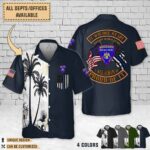 Mississippi Highway Patrol MS_Dual Flag Hawaiian Shirt