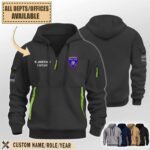 mississippi highway patrol mspremium quarter zip hoodie nod1o