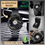 Montana Department of Justice MT_Black Wrist Watch