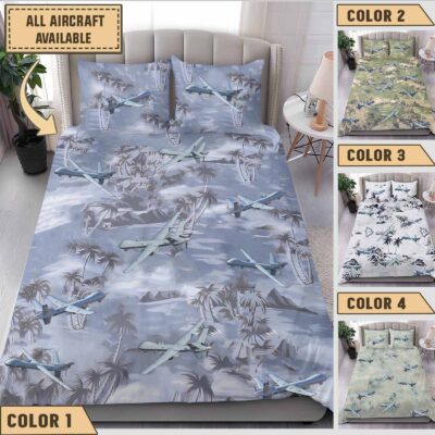 mq 9 reaper mq9aircraft bedding collection pszt9