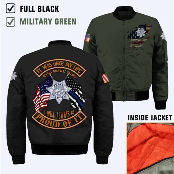 nevada highway patrol nvcotton printed shirts at1fi