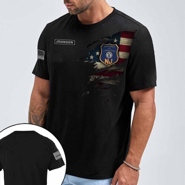 new jersey department of corrections njquarter zip hoodie aop polo tshirt s9w83