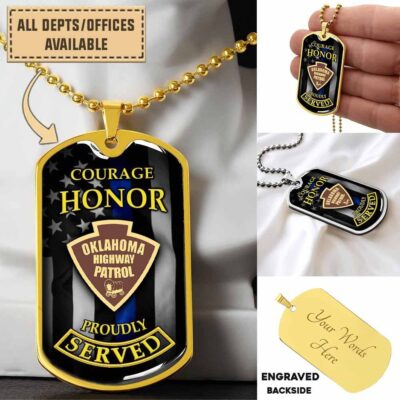 oklahoma highway patrol okdogtag ryzx5