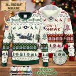 OV-1 Mohawk OV1_AOP Aircraft Sweater