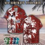 ov 1d mohawk ov1daircraft palm tree pocket hawaiian shirt bjzi9