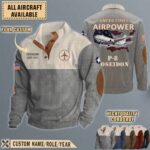 p 8 poseidon p8aircraft stand collar sweatshirt dk1ot