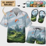 paraglidingaircraft hawaiian set fxpvw